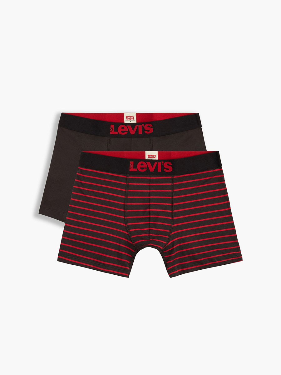 

Комплект трусов мужских Levi's 37149-0211 коричневых; красных XL, 37149-0211