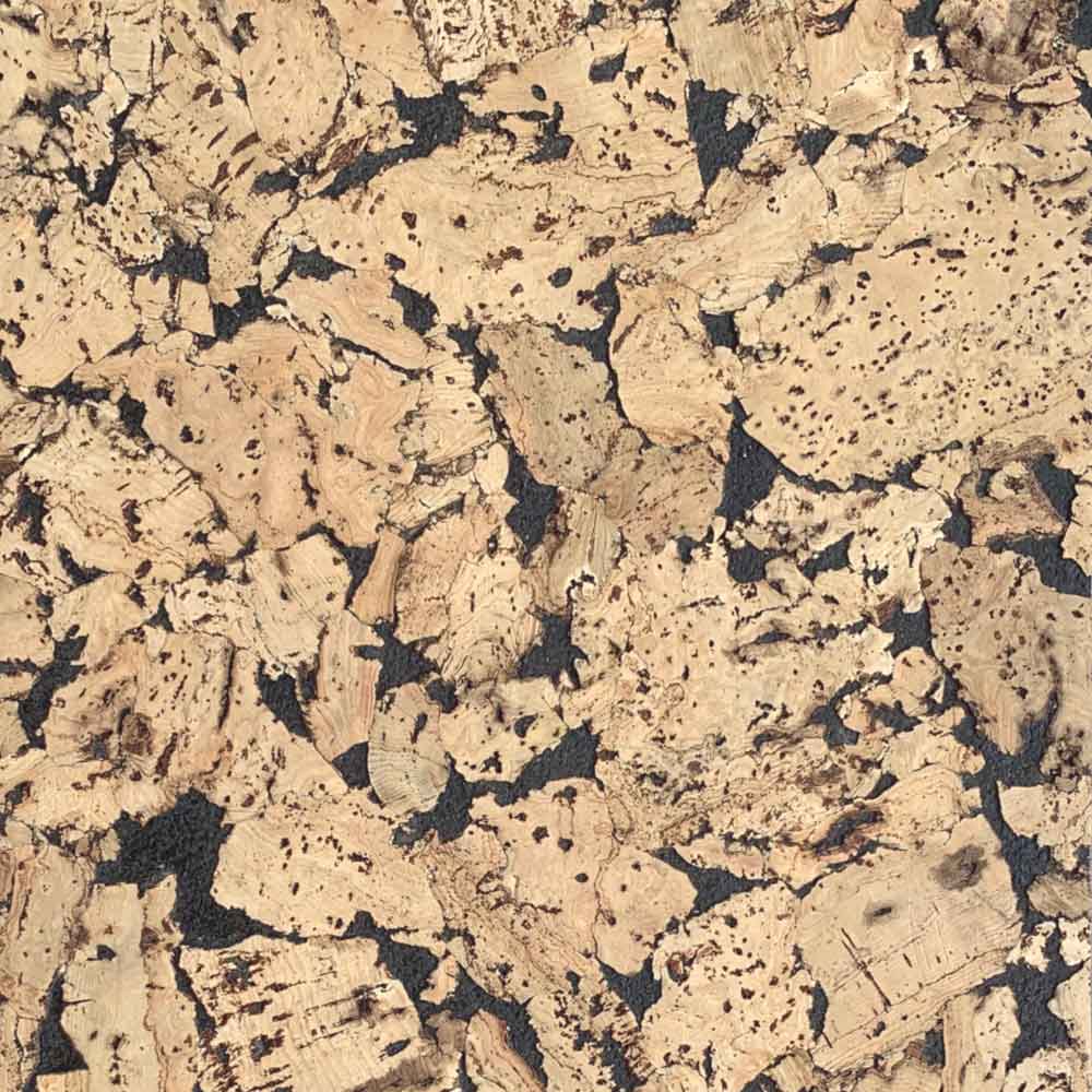 фото Пробковое настенное покрытие в пластинах ibercork, лерида негро, 600х300х3мм, 1.98 кв.м.