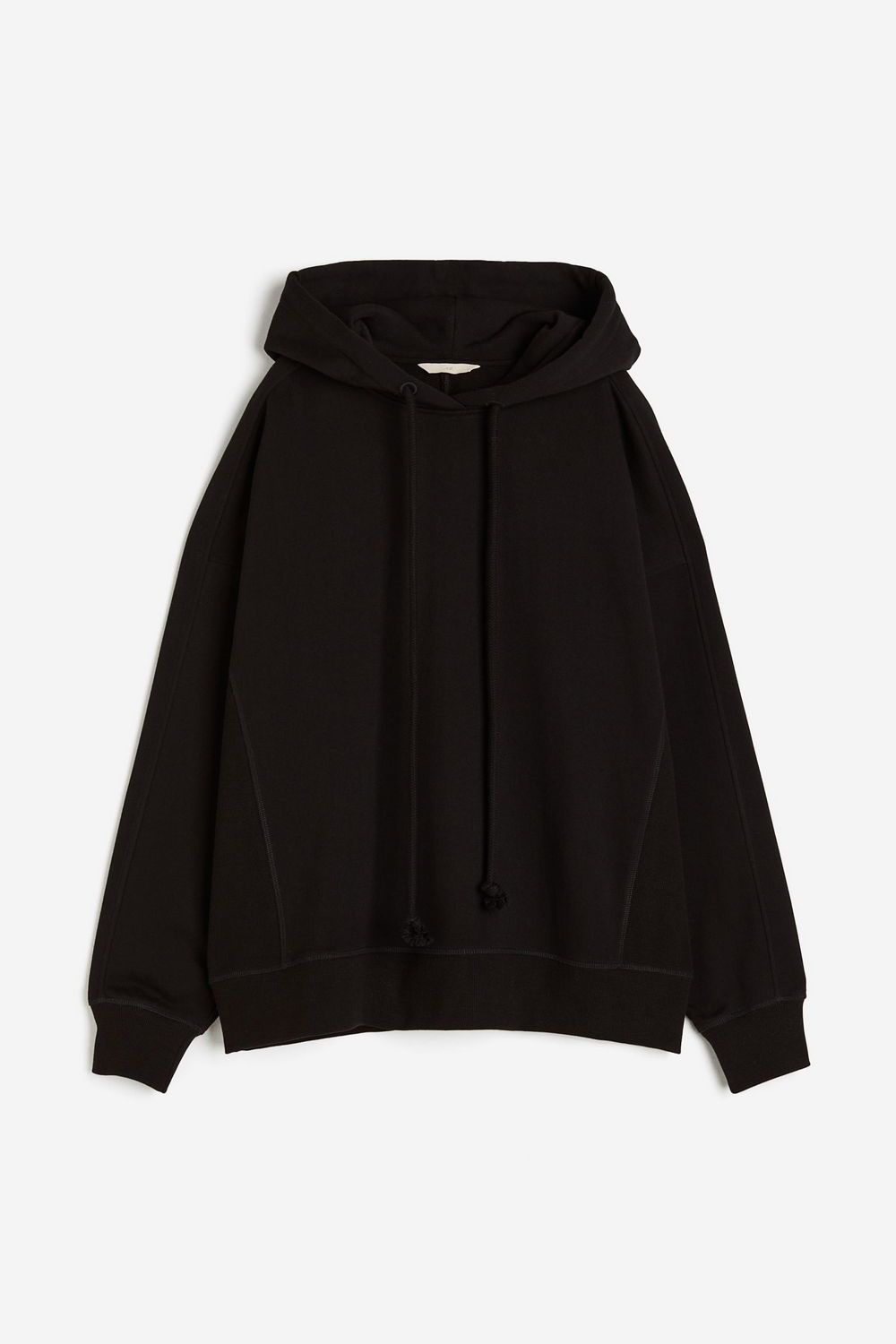 

Худи женское H&M 1215031 черное XL, Черный, 1215031