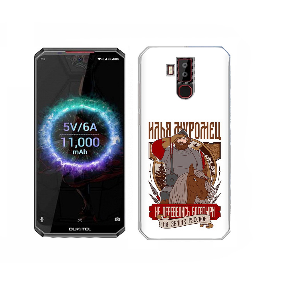 

Чехол MyPads Tocco для Oukitel K13 Pro Илья Муромец, Прозрачный, Tocco