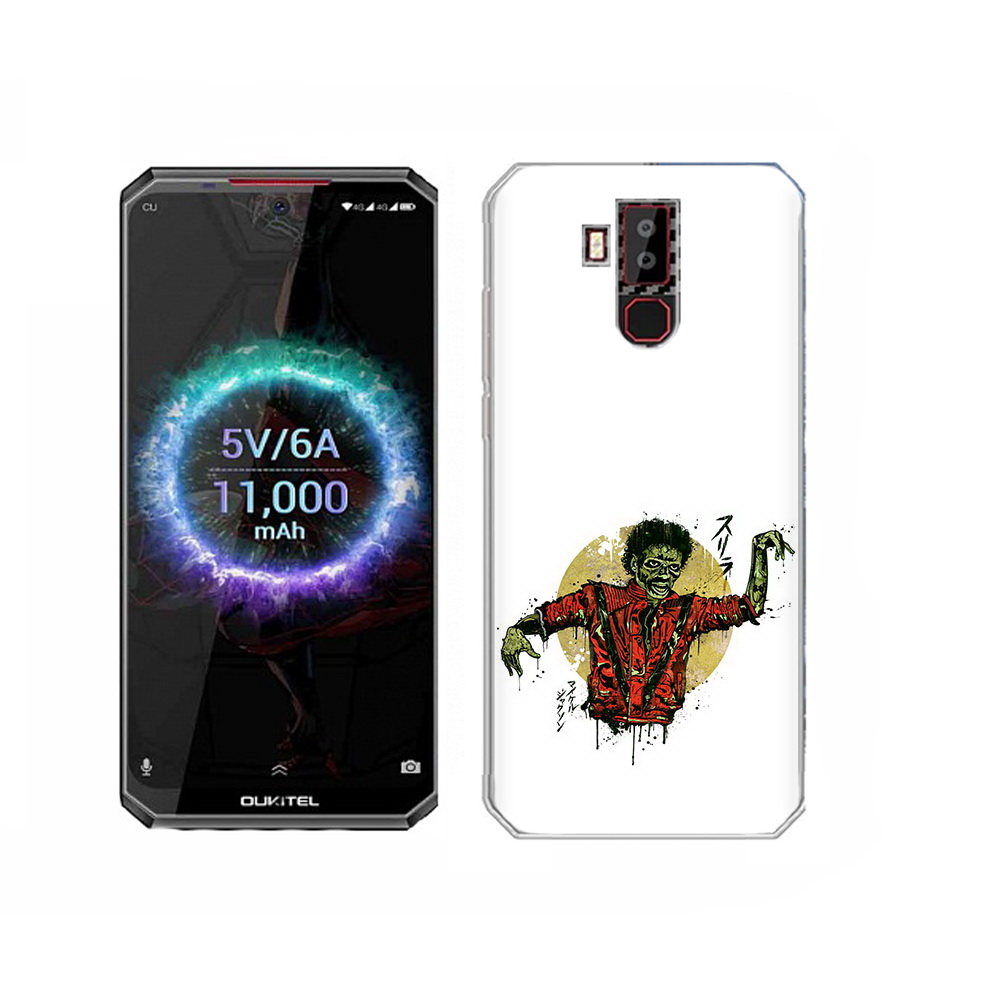 

Чехол MyPads Tocco для Oukitel K13 Pro Зомби, Прозрачный, Tocco