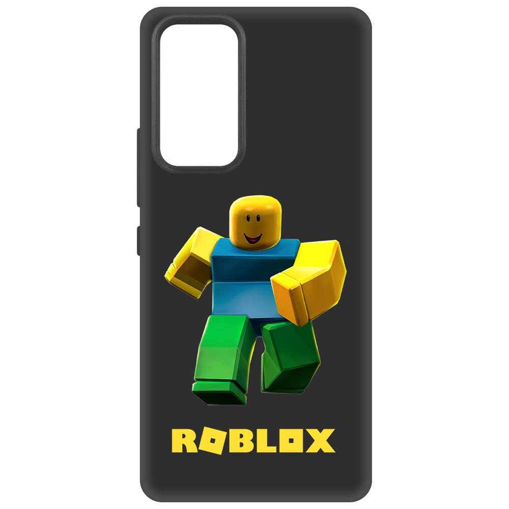 

Чехол-накладка Софт Roblox-Классический Нуб для Xiaomi 12 Lite, Черный