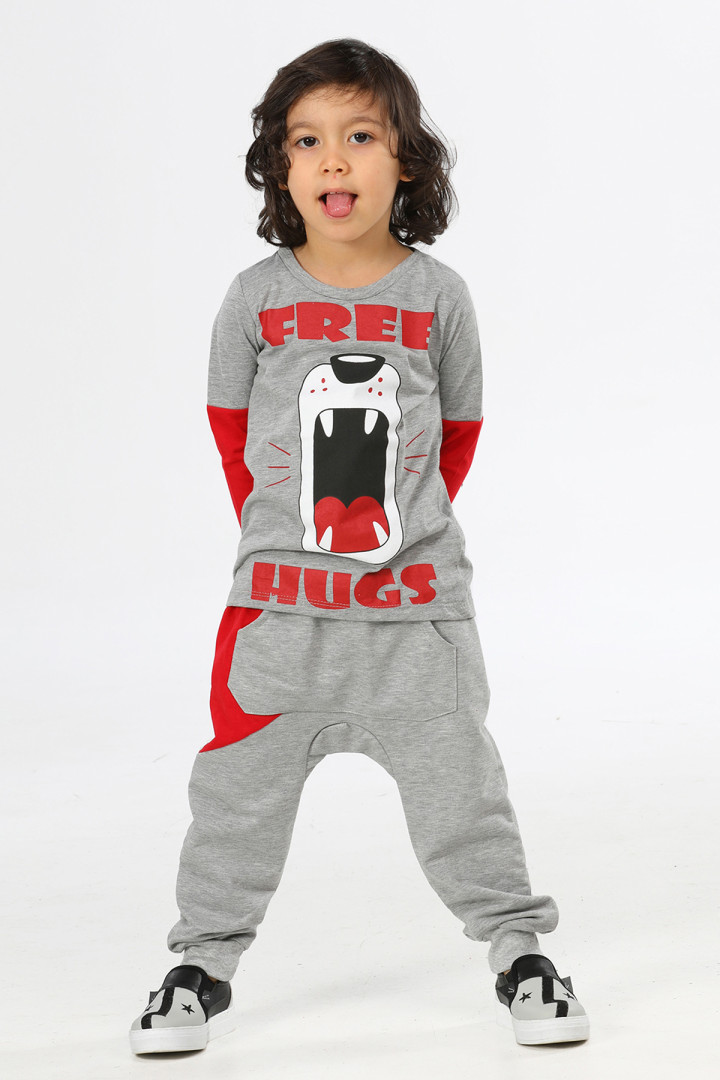 

Костюм Lupia Kids р. 4-5 лет Мультиколор, 132 (доставка из-за рубежа), Серый;красный, 132