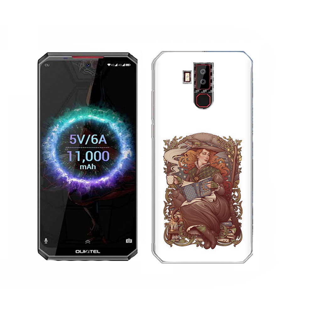 

Чехол MyPads Tocco для Oukitel K13 Pro Женские_126, Прозрачный, Tocco