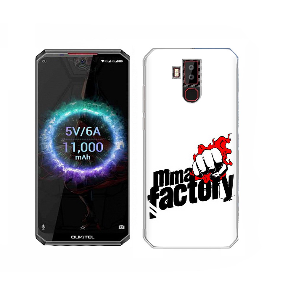 

Чехол MyPads Tocco для Oukitel K13 Pro Единоборства ММА, Прозрачный, Tocco