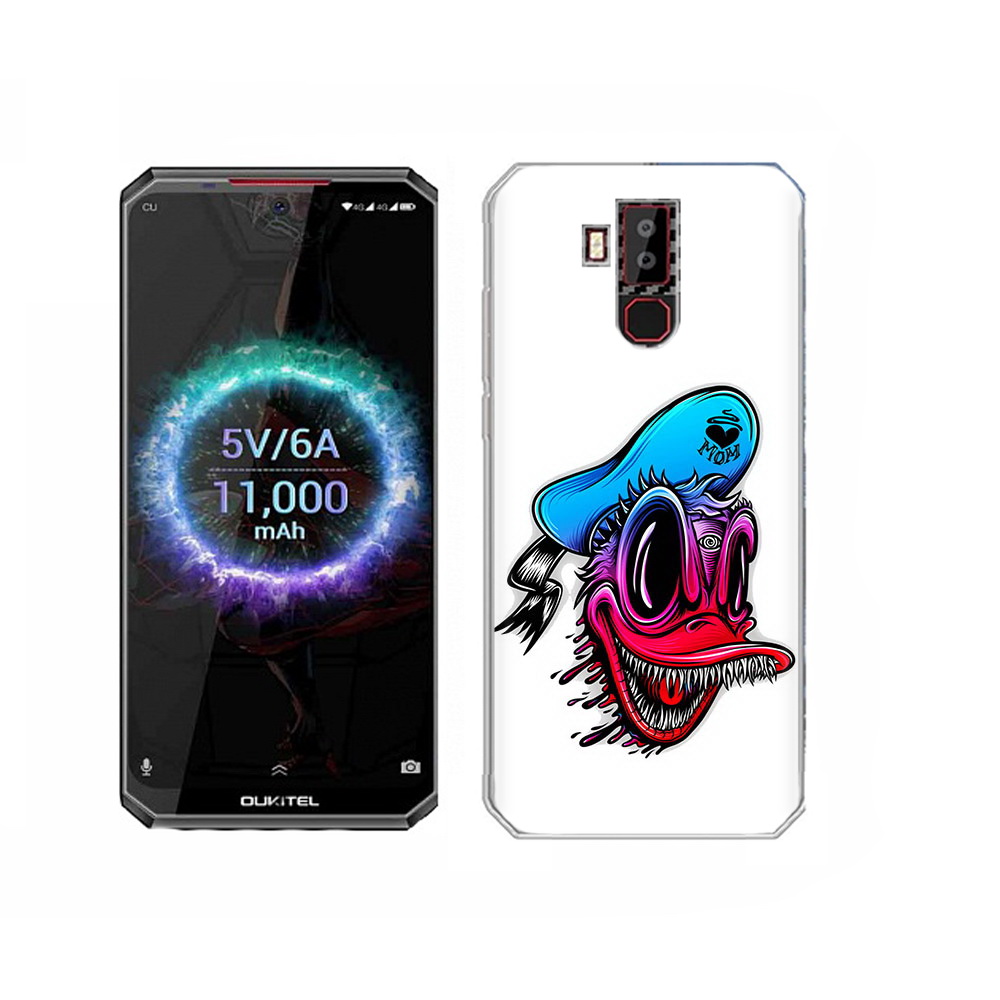

Чехол MyPads Tocco для Oukitel K13 Pro Дональд, Прозрачный, Tocco
