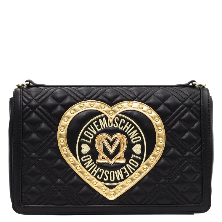 

Сумка женская Love Moschino JC4269PP FW23 черная, Черный, JC4269PP FW23