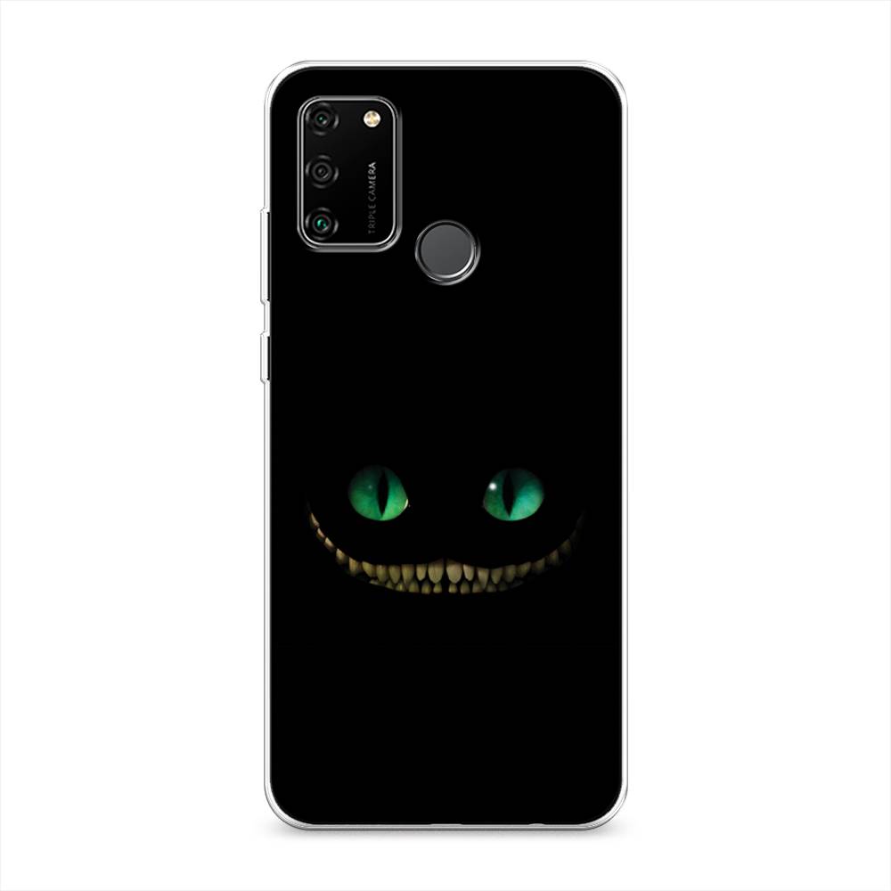

Чехол Awog "Зеленоглазый чеширский кот" для Honor 9A, Черный, 612350-10