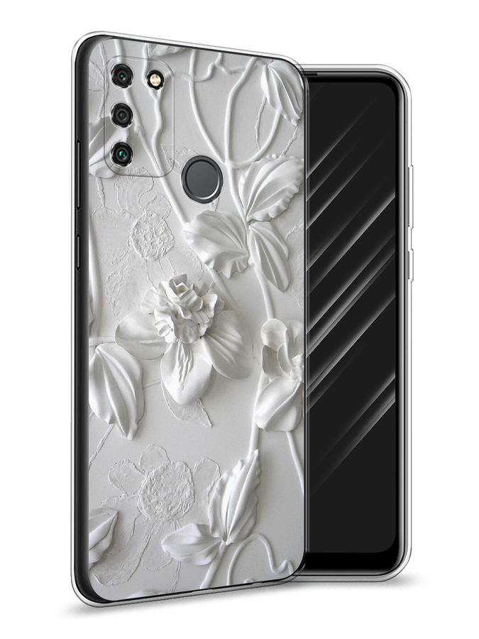 

Чехол Awog на Honor 9A "Гипсовые цветы", 612350-7