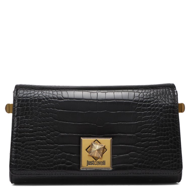 

Сумка женская Just Cavalli 75RA4BG1 черная, Черный, 75RA4BG1