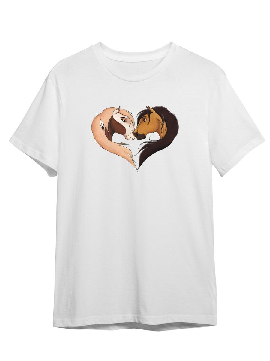 

Футболка унисекс СувенирShop Спирит/Душа прерий/Мультфильм 10 белая M, Белый, "Спирит/Душа прерий/Мультфильм" 10