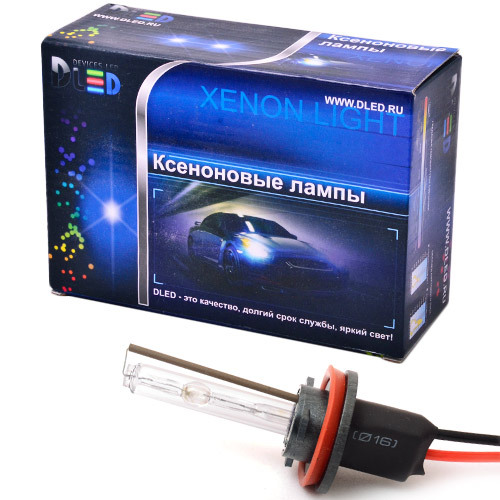 

Ксеноновая лампа DLED с цоколем H11 6000K, DLED с цоколем H11 6000K