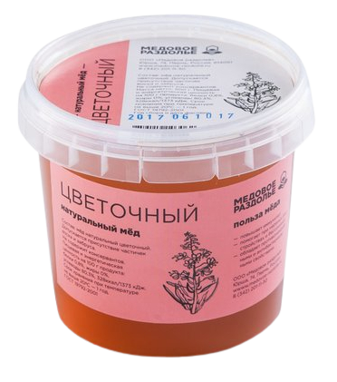 

Мед Медовое раздолье цветочный 500 г