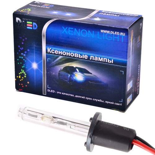 

Ксеноновая лампа DLED с цоколем H1 6000K, DLED с цоколем H1 6000K