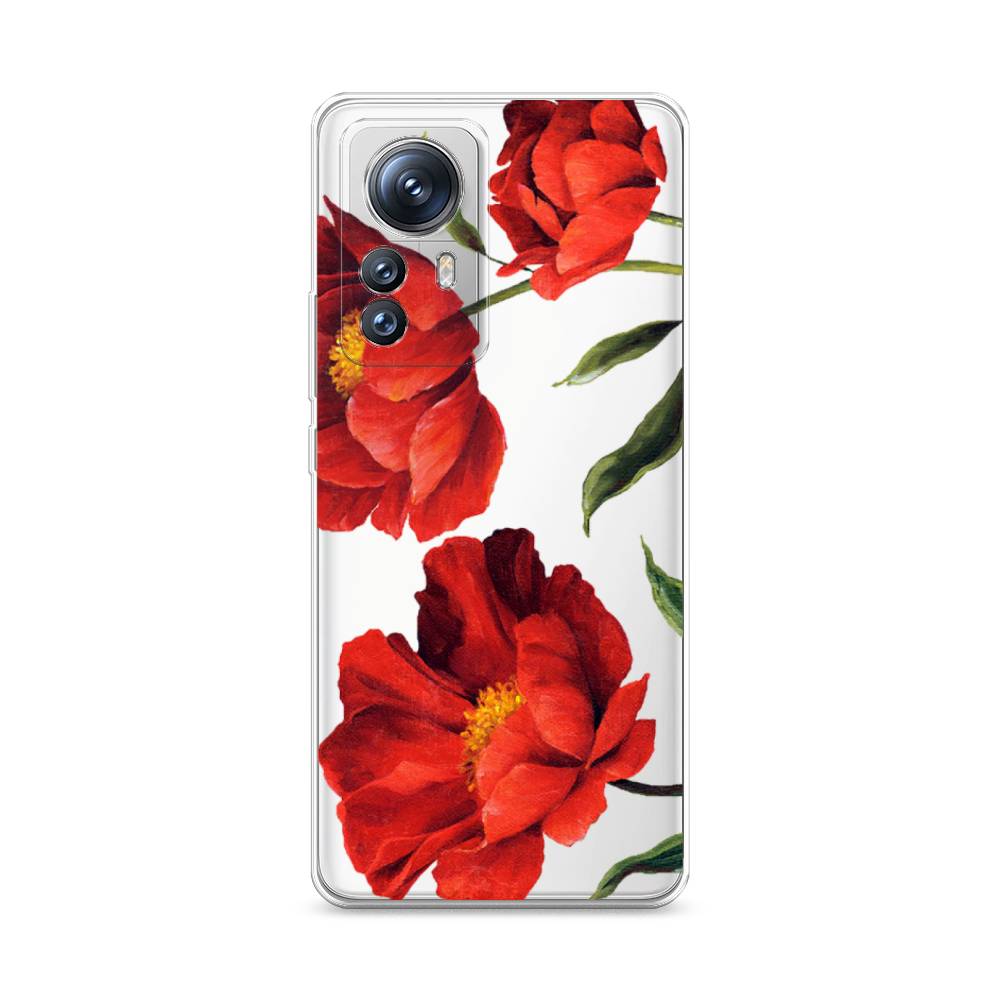 

Чехол Awog на Xiaomi 12S Pro "Красные маки", 316150-8