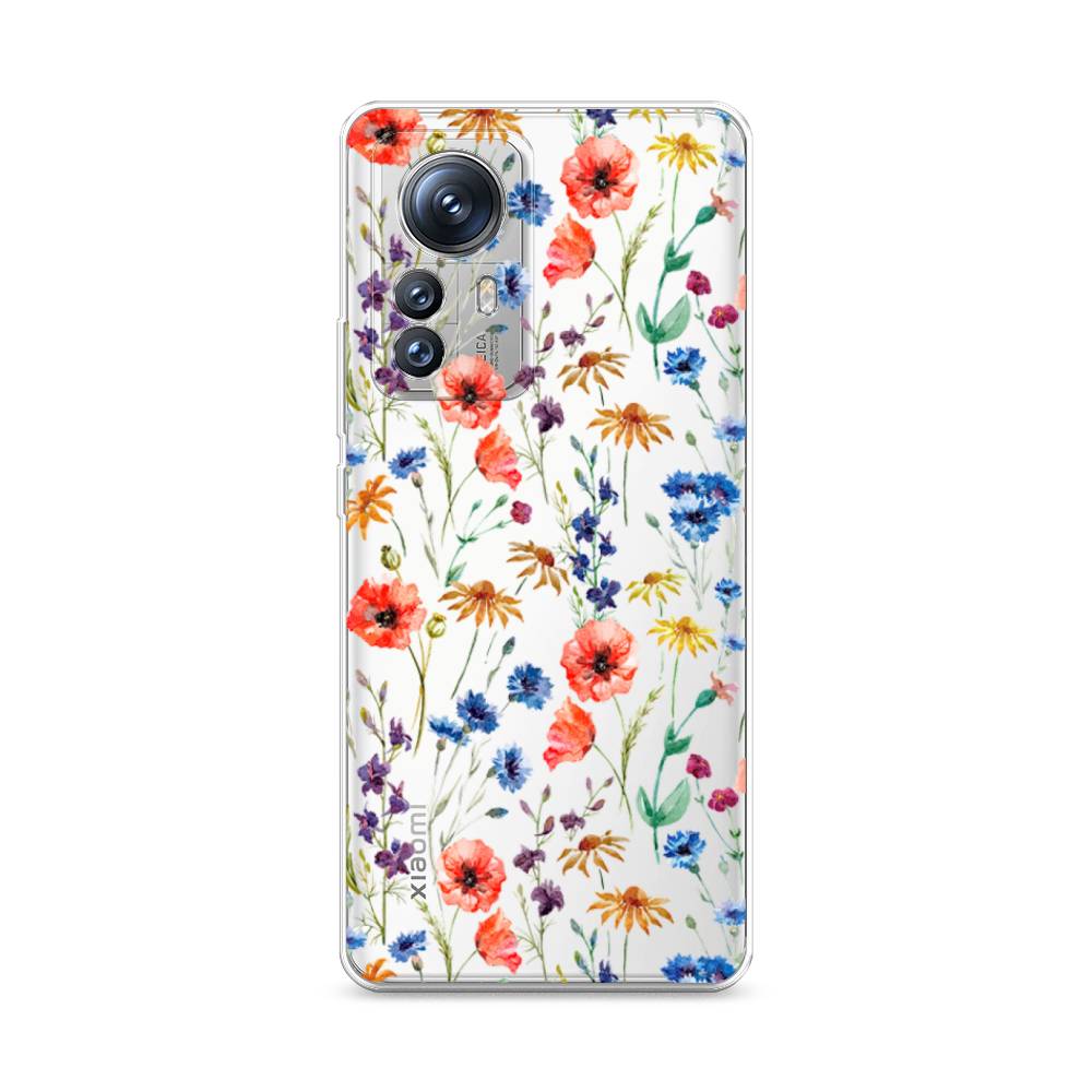 

Чехол Awog "Маки и васильки фон" для Xiaomi 12S Pro, 316150-8