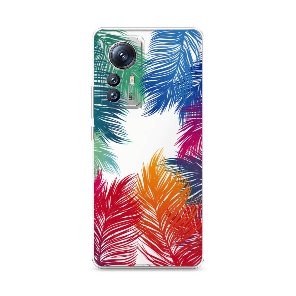 

Чехол Awog на Xiaomi 12S Pro "Рамка из перьев", 316150-4