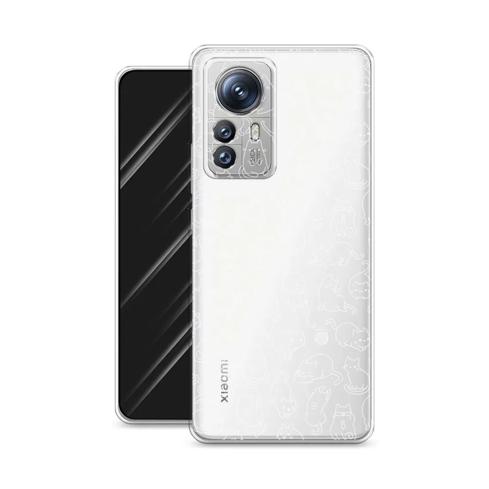 

Чехол Awog на Xiaomi 12S Pro "Шкодливые котики", Белый;прозрачный, 316150-2