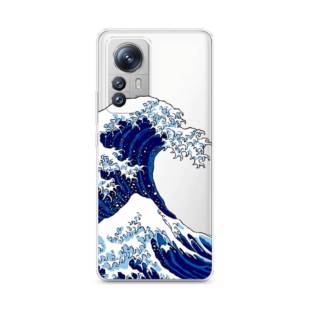 

Силиконовый чехол Awog "Волна в Канагаве" для Xiaomi 12S Pro, Разноцветный, 316150-4