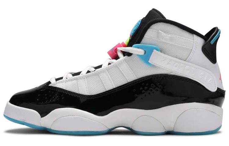 

Кроссовки унисекс Jordan Air Jordan 6 Rings South Beach GS разноцветные 39 EU, Разноцветный, Air Jordan 6 Rings South Beach GS