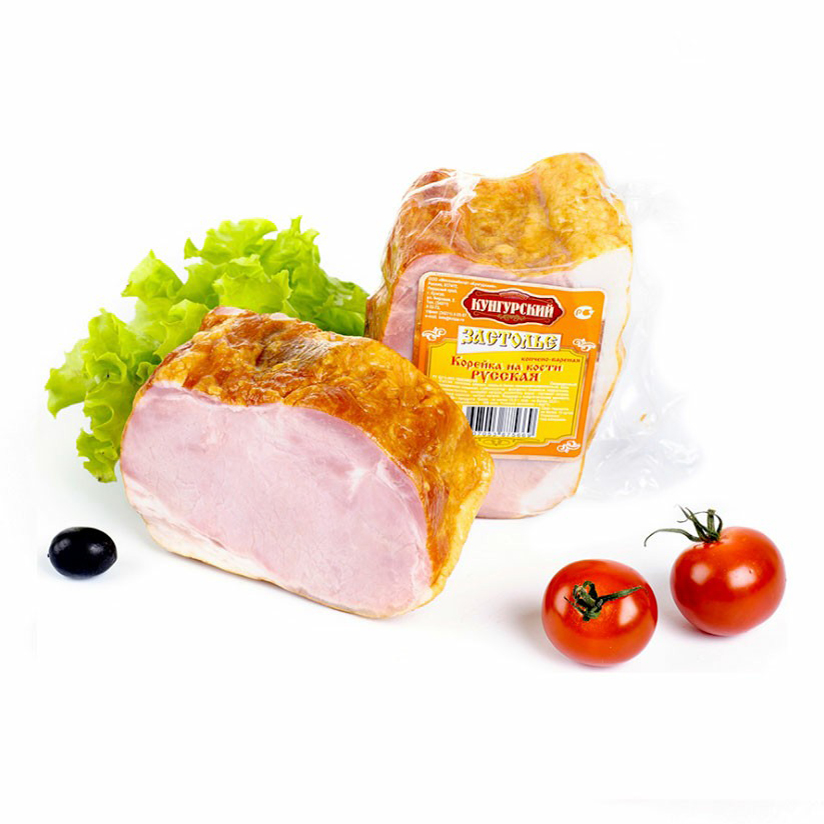 

Корейка копчено-вареная Кунгурский Мясокомбинат Русская на кости