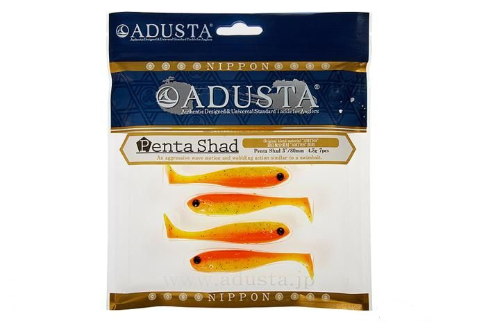 Приманка Adusta Penta shad 4