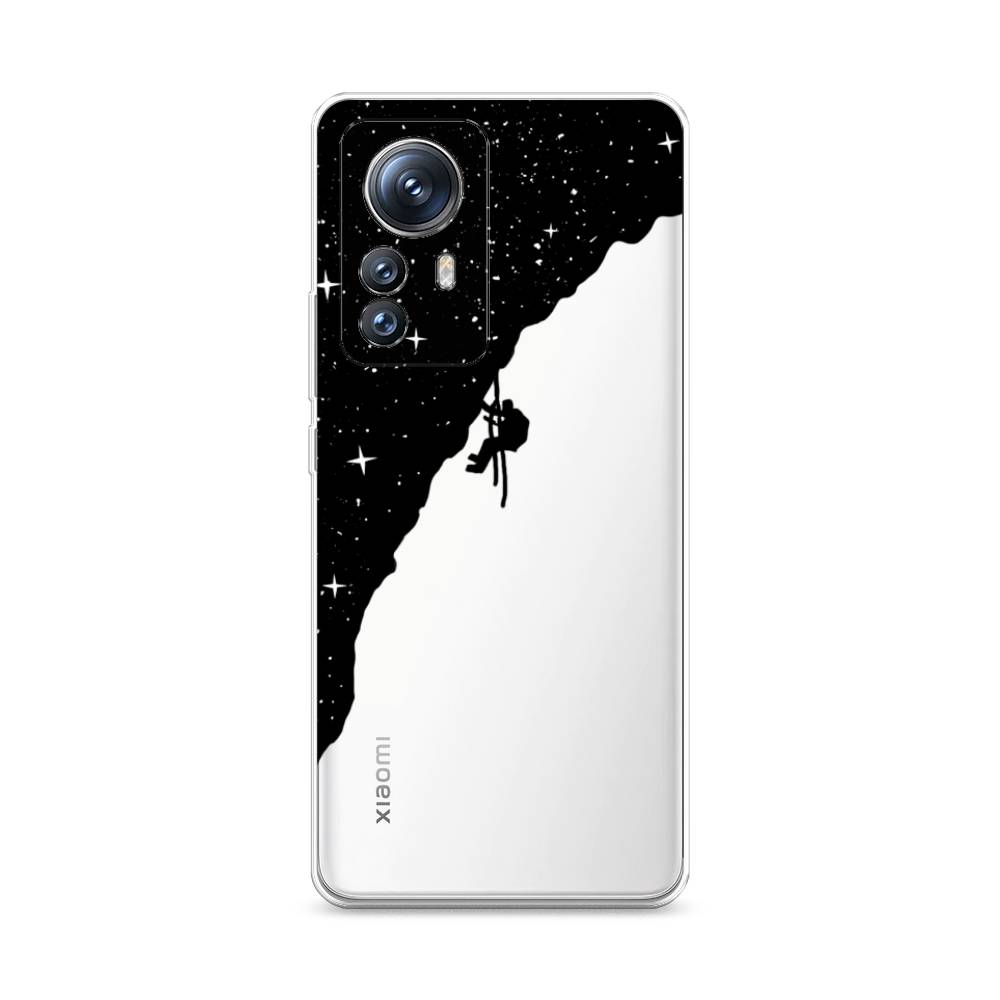 

Силиконовый чехол Awog "Скалолаз в космосе" для Xiaomi 12S Pro, Прозрачный;черный, 316150-4