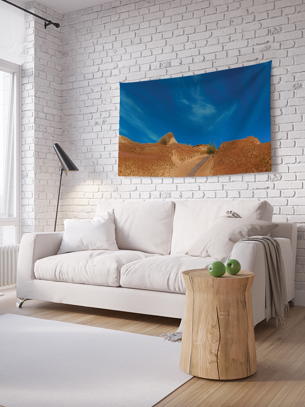 

Горизонтальное фотопанно JoyArty Дорожка вдоль моря, из ткани, 150х200 см