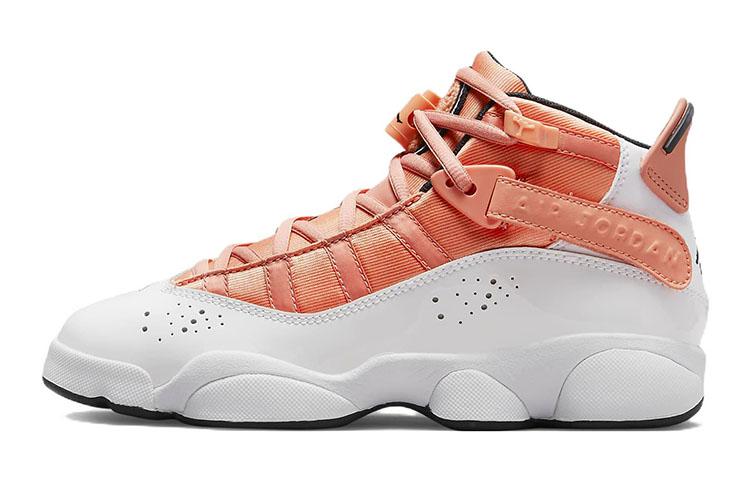 

Кроссовки унисекс Jordan Air Jordan 6 Rings GS белые 38.5 EU, Белый, Air Jordan 6 Rings GS