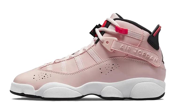 

Кроссовки унисекс Jordan Air Jordan 6 Rings GS розовые 38 EU, Розовый, Air Jordan 6 Rings GS