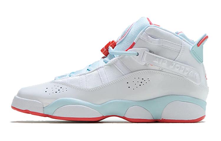 

Кроссовки унисекс Jordan Air Jordan 6 Rings GS белые 40 EU, Белый, Air Jordan 6 Rings GS