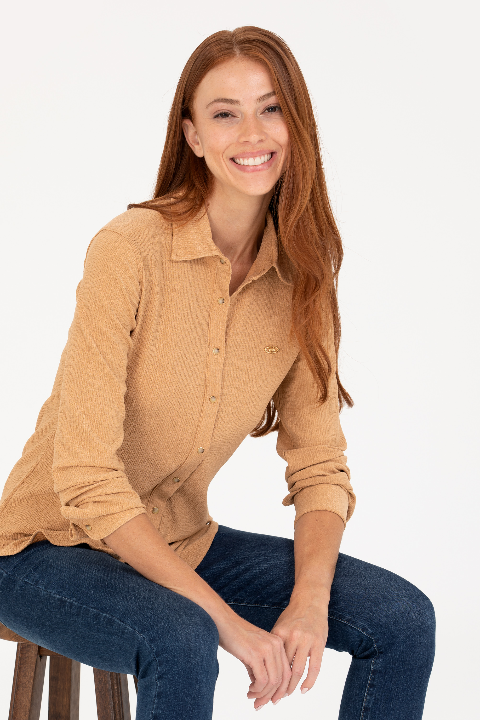 

Рубашка женская U.S. POLO Assn. G082SZ0OG0MOEY бежевая S, Бежевый, G082SZ0OG0MOEY