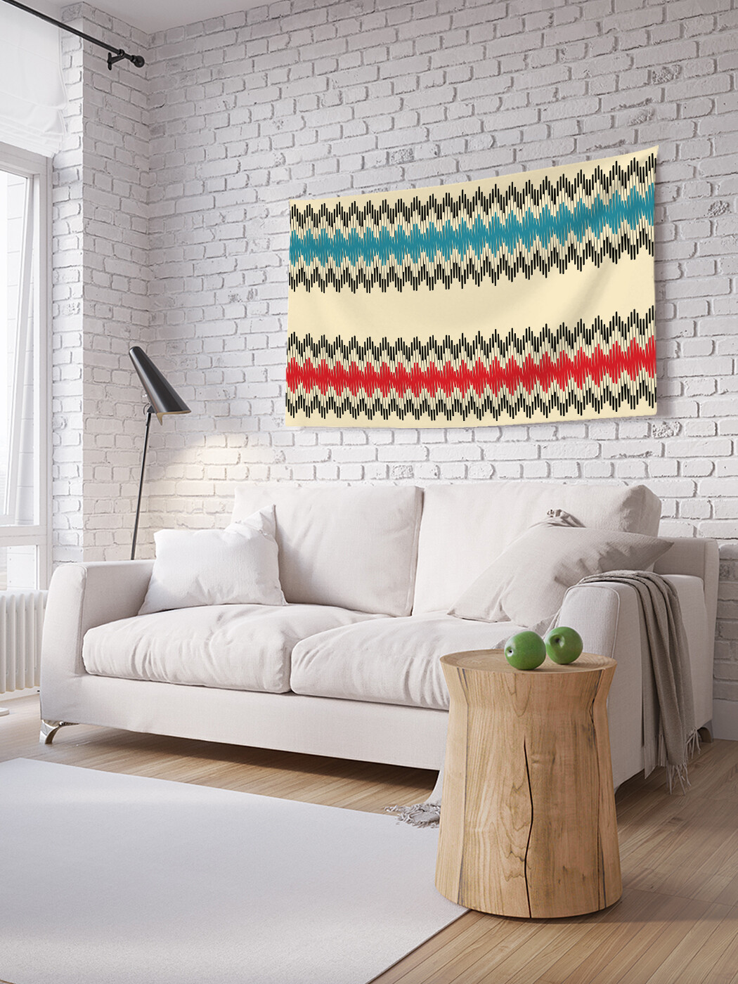 

Горизонтальное фотопанно JoyArty Вселенная зигзагов, из ткани, 100х150 см