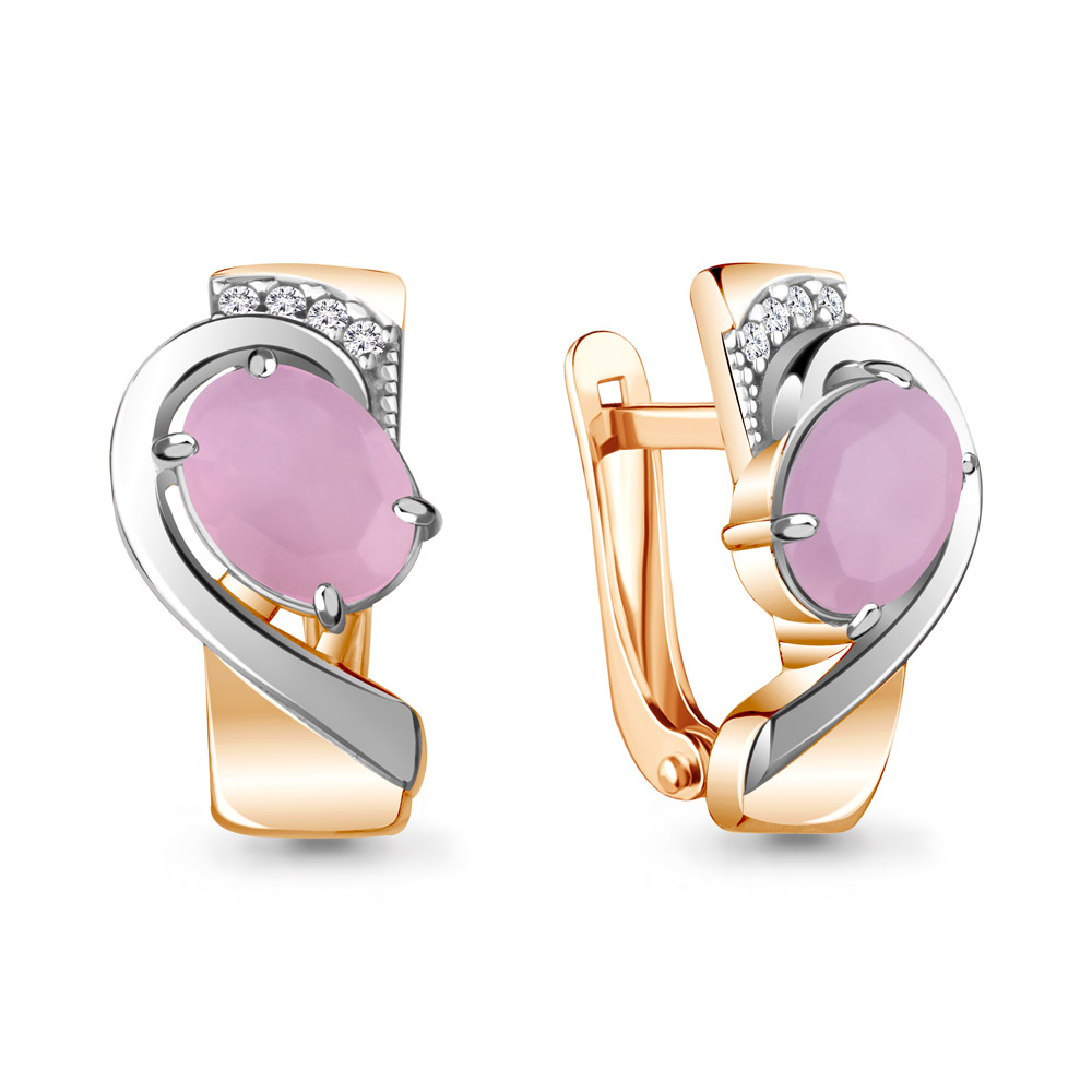 

Серьги из серебра с фианитом Aquamarine Aquamarine 47414606А_925_з, 47414606А_925_з