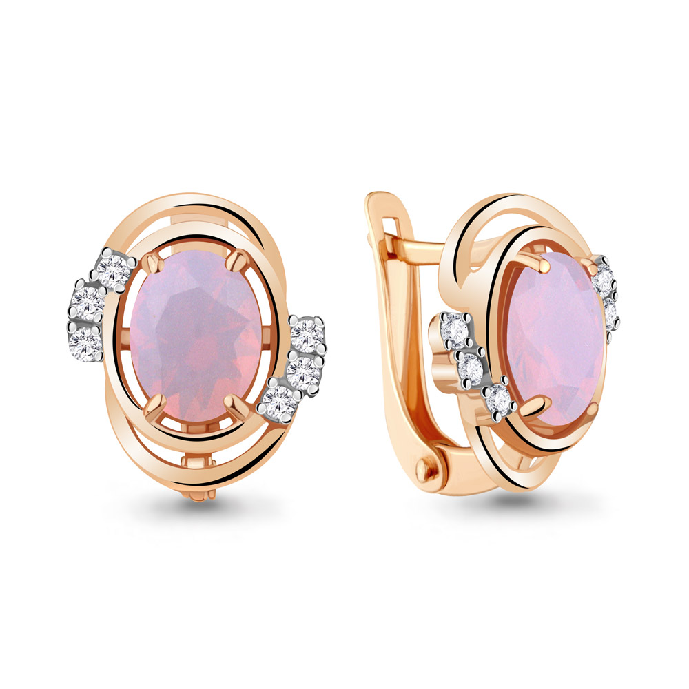 

Серьги из серебра с фианитом Aquamarine Aquamarine 47412606А_925_з, 47412606А_925_з