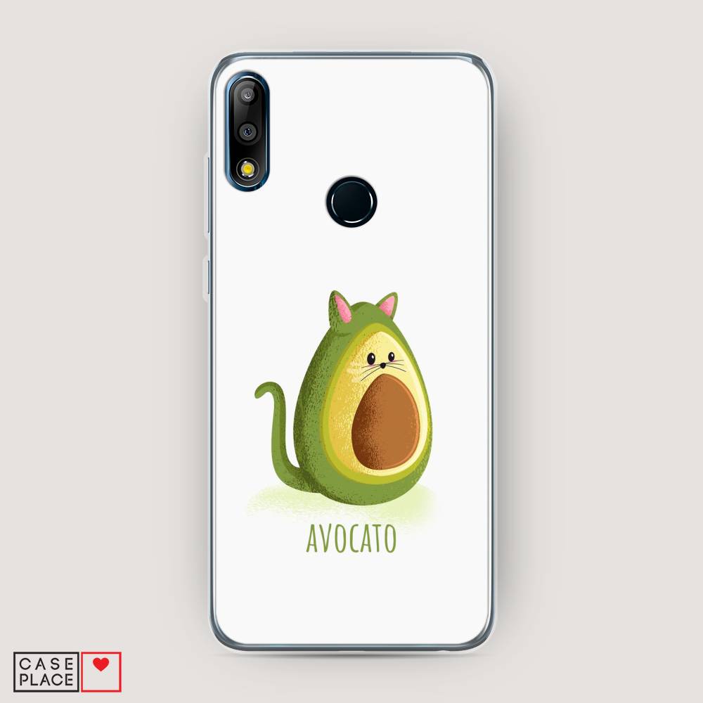 

Чехол Awog на Asus Zenfone Max Pro (M2) ZB631KL "Avocato", Зеленый;коричневый, 43850-10
