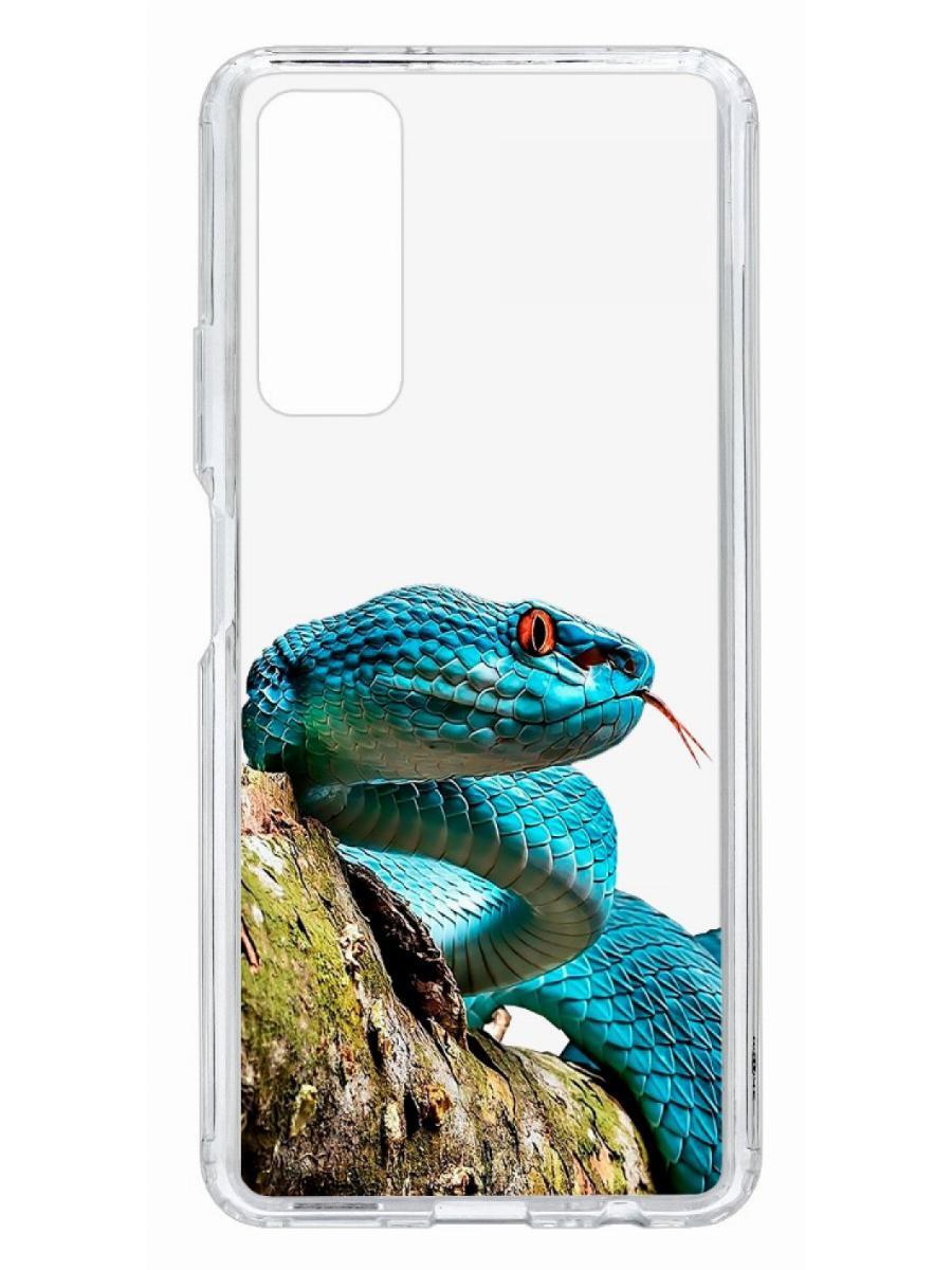 

Чехол на Huawei P Smart 2021 Kruche Print Змея