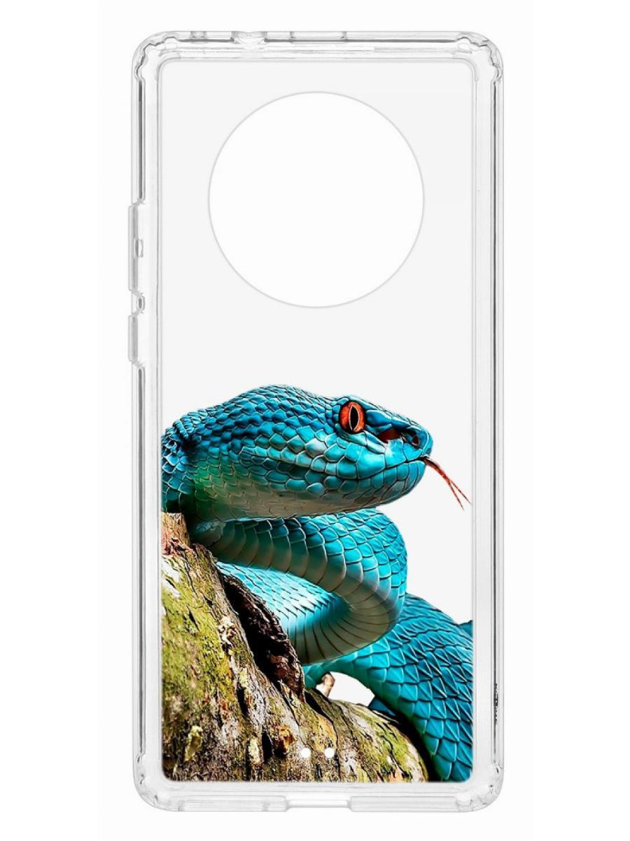 

Чехол на Huawei Mate 40 Pro Kruche Print Змея