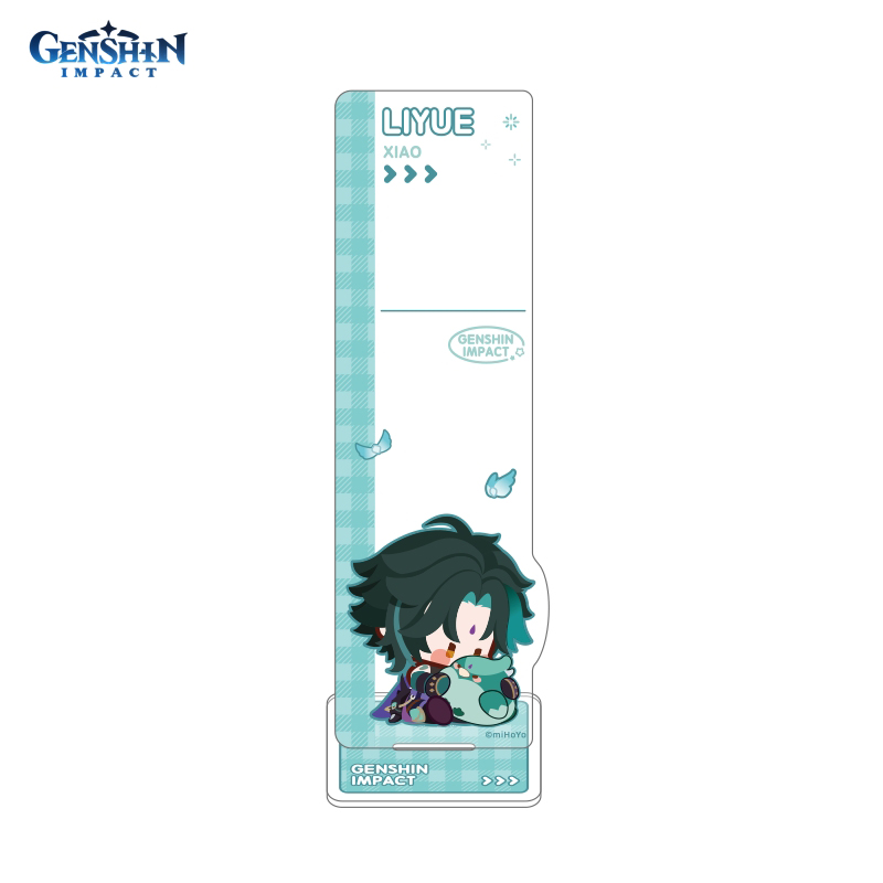 Акриловый стенд Genshin Impact Chibi Character Xiao 6975213681763 брелок genshin impact chibi expressions character acrylic keychain ganyu