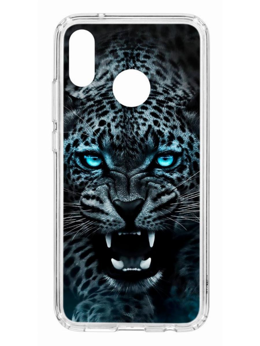 

Чехол на Huawei P20 Lite Kruche Print Дикий леопард