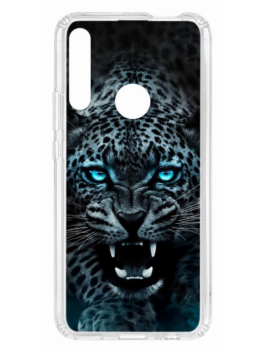 

Чехол на Huawei P Smart Z Kruche Print Дикий леопард