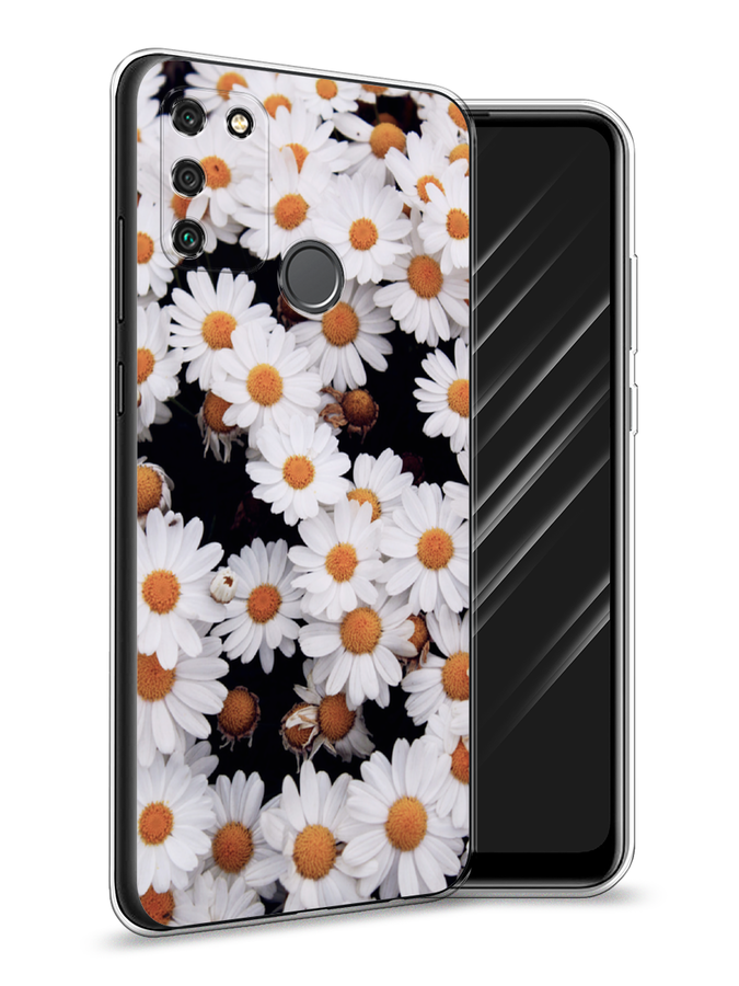 

Чехол Awog на Honor 9A "Ромашковое поле", Белый, 612350-4