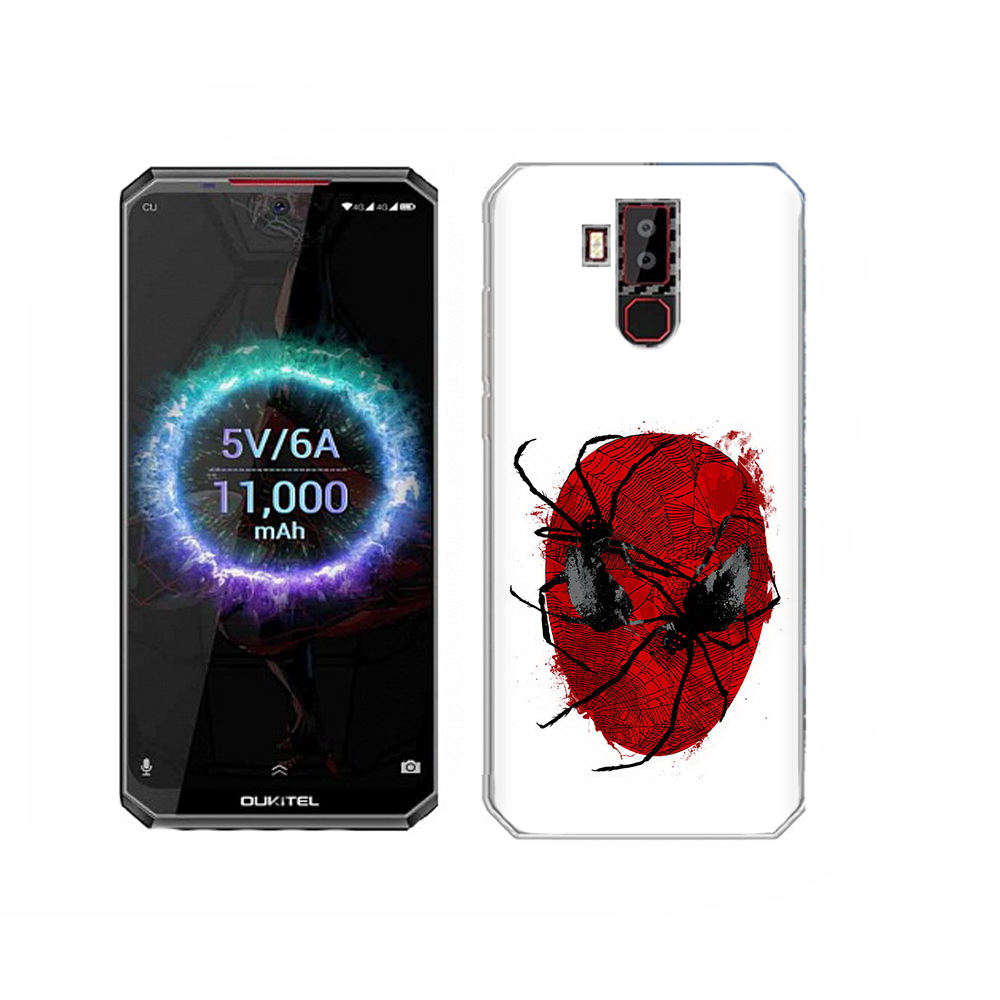 

Чехол MyPads Tocco для Oukitel K13 Pro человек паук, Прозрачный, Tocco