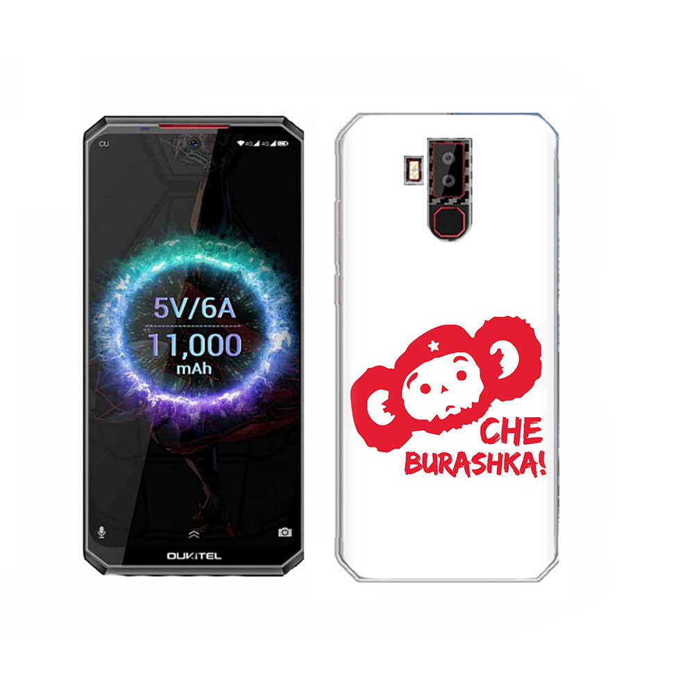 

Чехол MyPads Tocco для Oukitel K13 Pro чебурашка, Прозрачный, Tocco