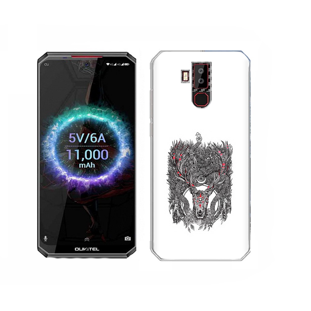 

Чехол MyPads Tocco для Oukitel K13 Pro Дизайнерские_676, Прозрачный, Tocco
