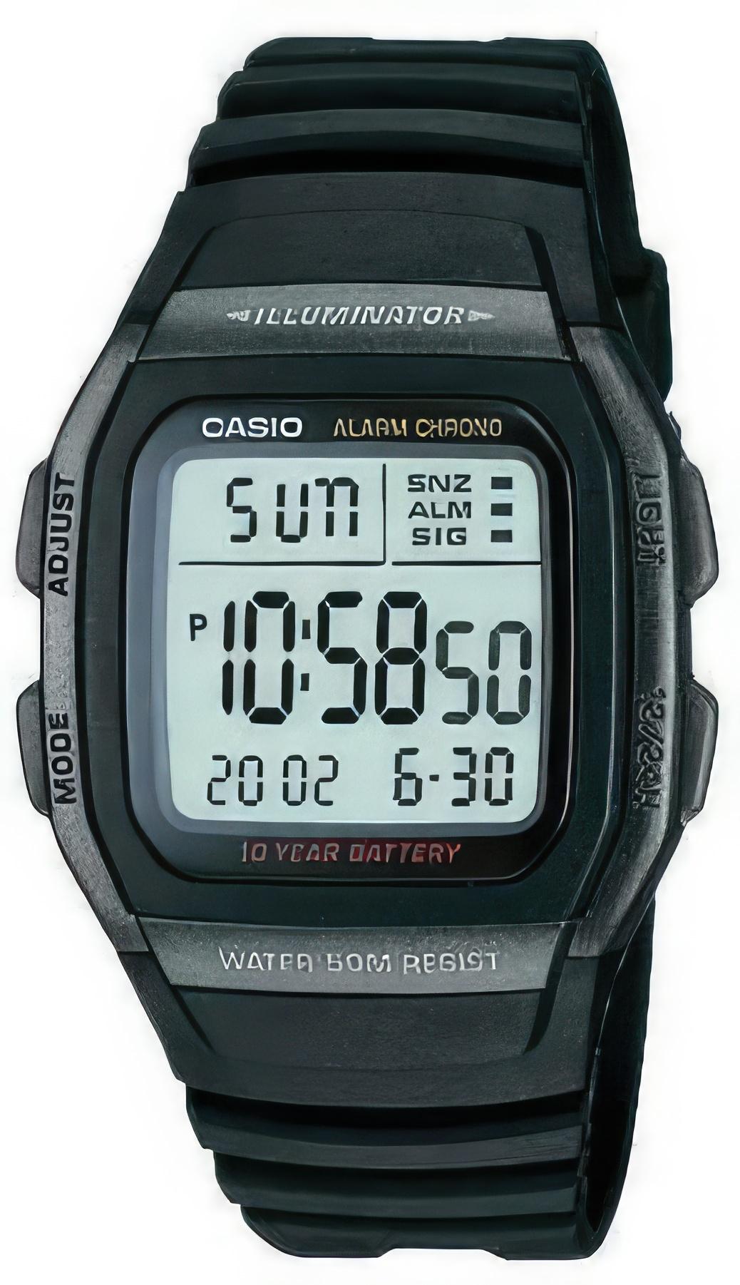 

Наручные часы мужские Casio W-96H-1B, W-96H-1B