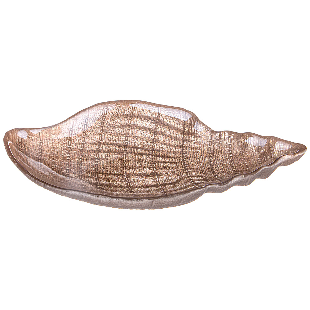 

Блюдо Lefard shell sand 30х18х4см, Серебристый