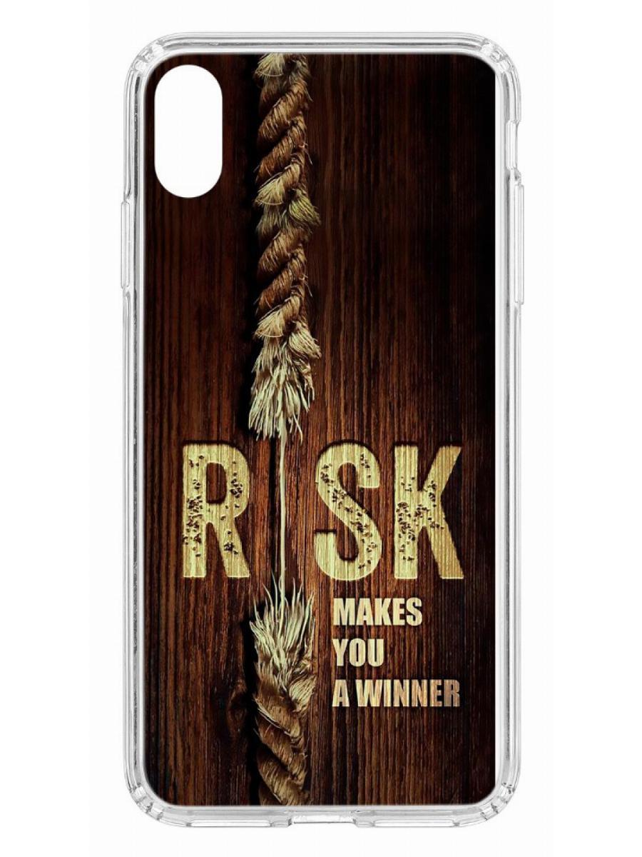 Чехол на Apple iPhone XS Max Kruche Print Risk
