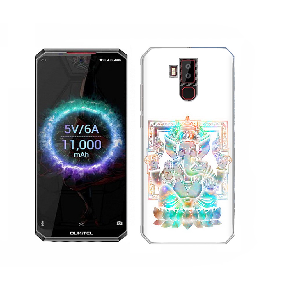 

Чехол MyPads Tocco для Oukitel K13 Pro умный слон, Прозрачный, Tocco