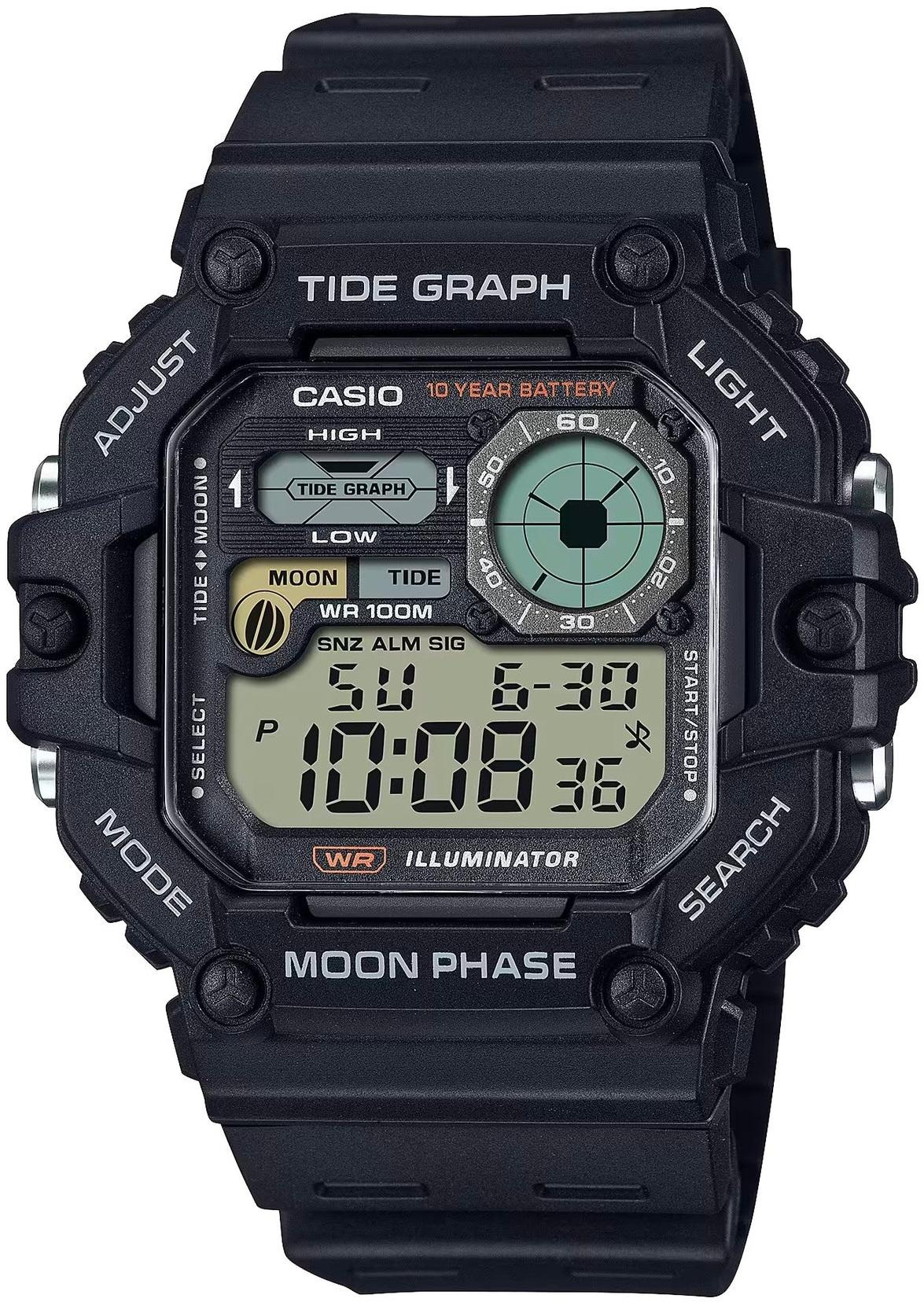 

Наручные часы мужские Casio WS-1700H-1A, WS-1700H-1A